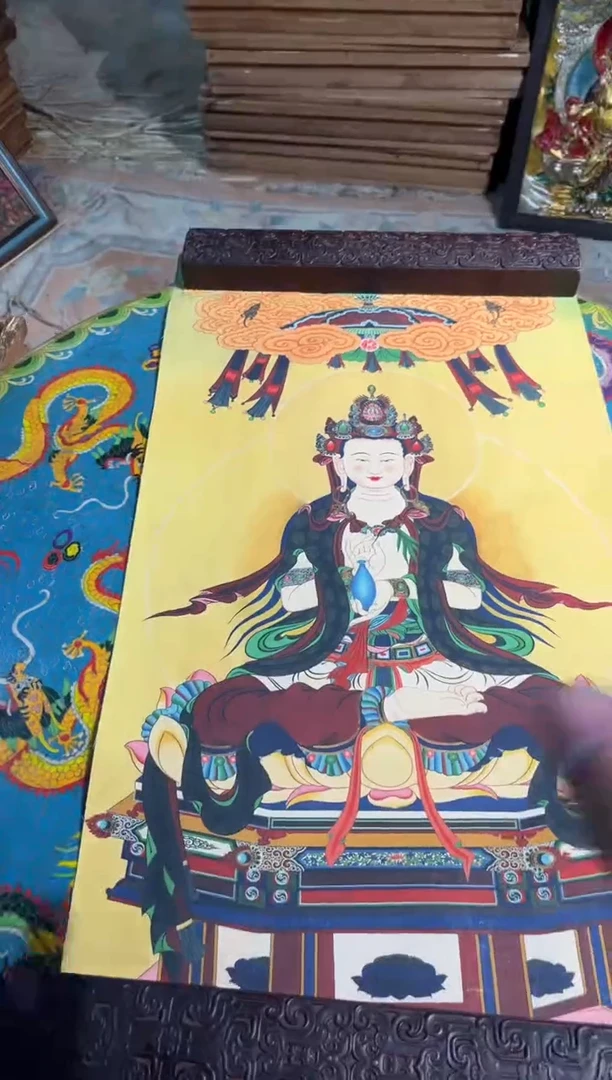 卷轴画东东唐卡tk16