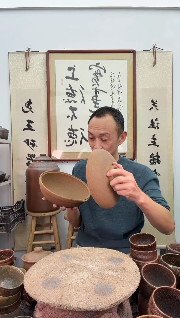 无釉色1.2升无釉色涮锅杯非遗介意慎拍