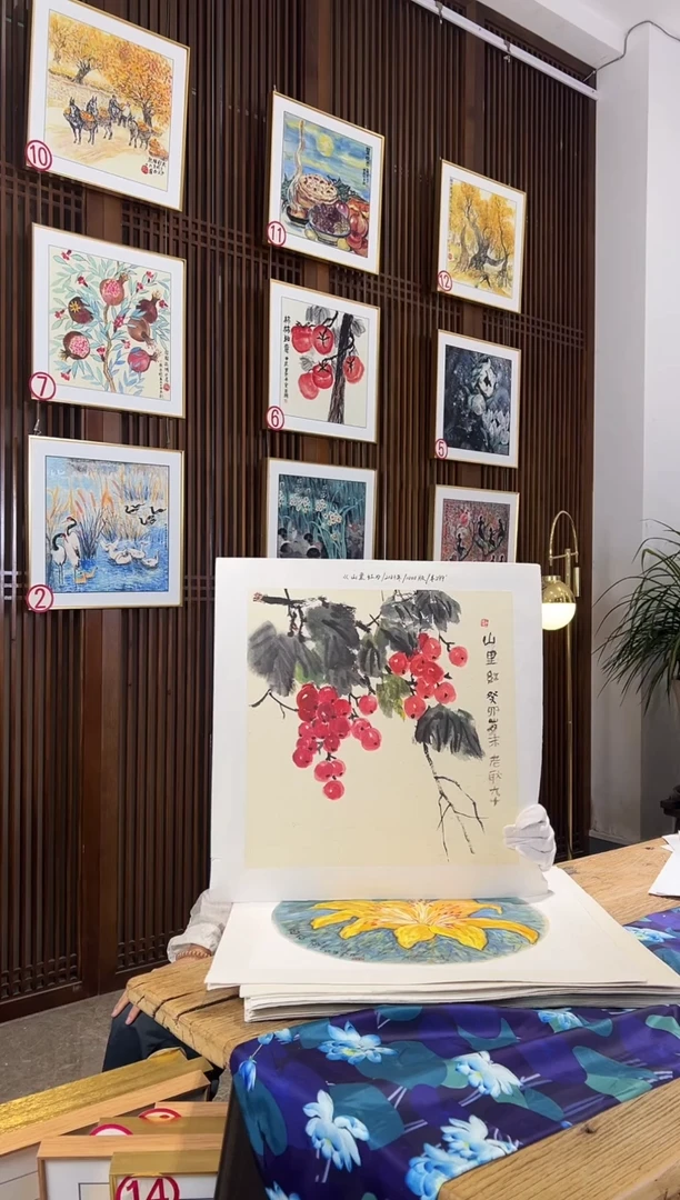 版画耿玉琨名章限量版画S