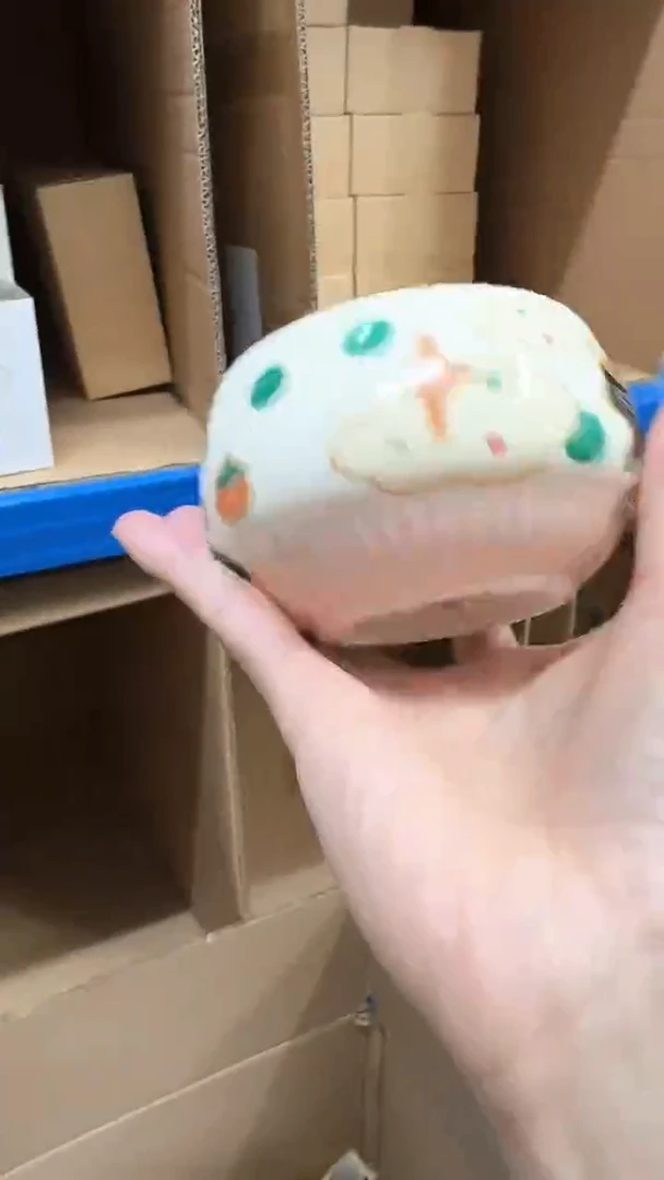 【闪购商品】瓷片糖尾玄猫粉色3.6英寸小碗