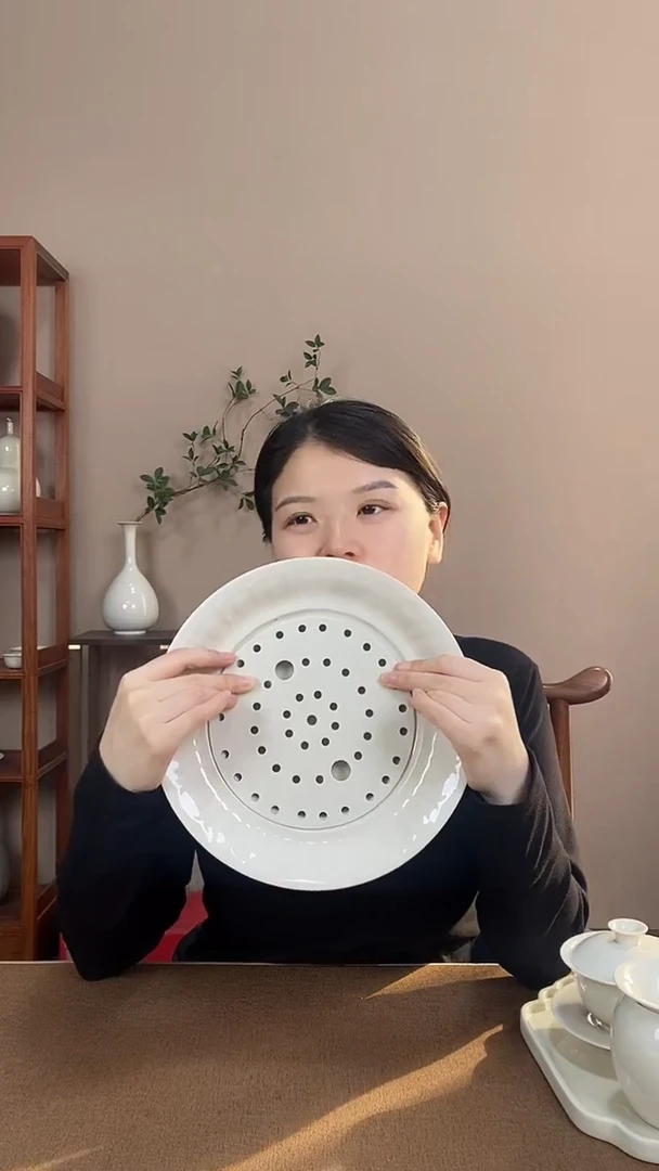 陈氏定窑饺子盘子