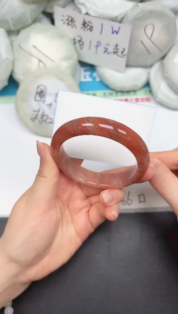 未镶嵌手镯石英质玉A68/59.7