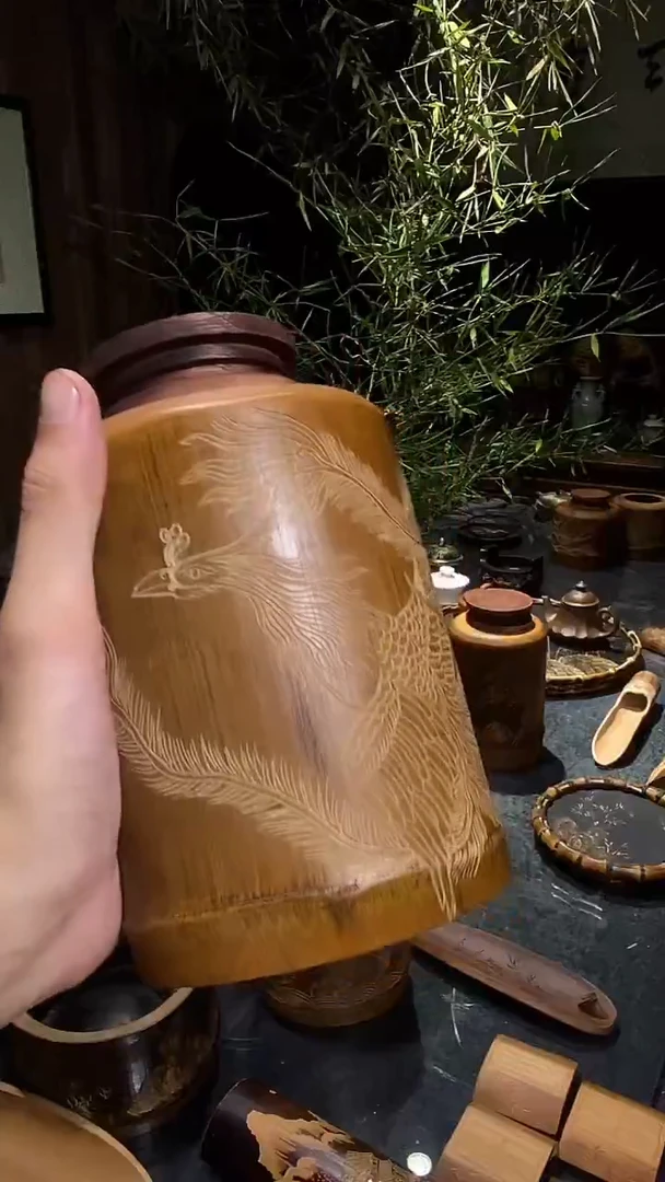 凤凰茶叶罐茶仓...