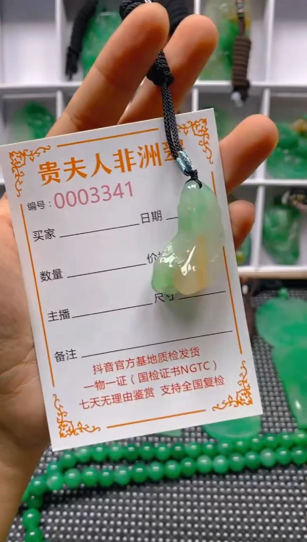 石英质玉未镶嵌颈饰341