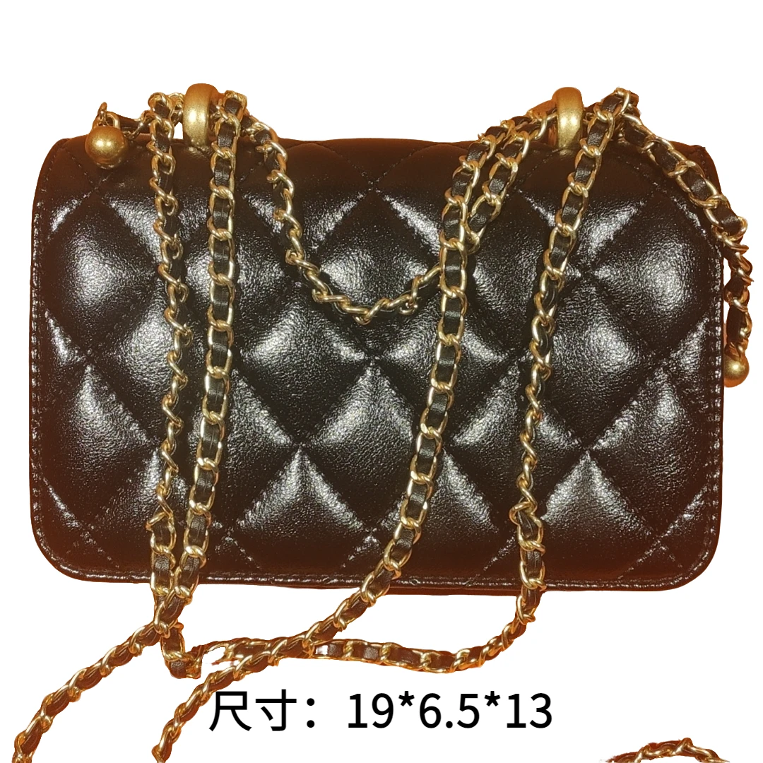 OUSHE欧奢A1—黑色高级手工女包