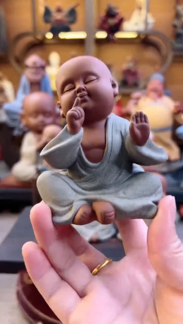 紫砂茶宠器闵茶宠摆件