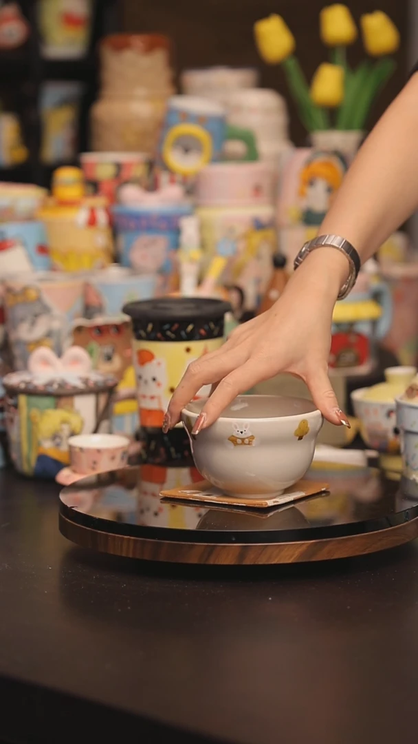 景德镇釉下彩绘设计师款式陶瓷