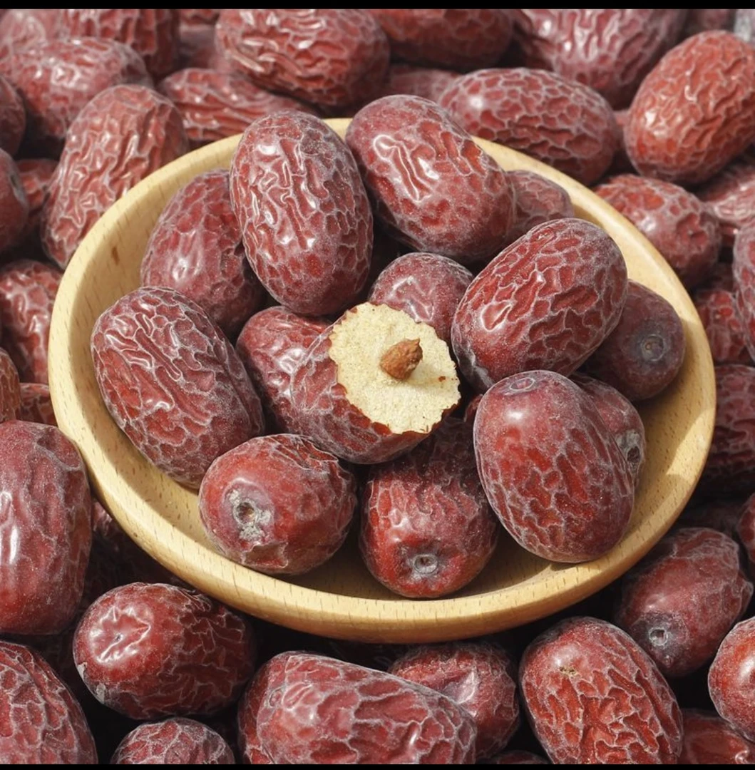 新疆若羌吊干灰枣原生态枣可煮粥泡茶煲汤红枣纯天然枣清洗后发货