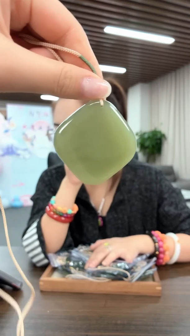 吊坠(赠链)未镶嵌和田玉DIY颈链CH3602S