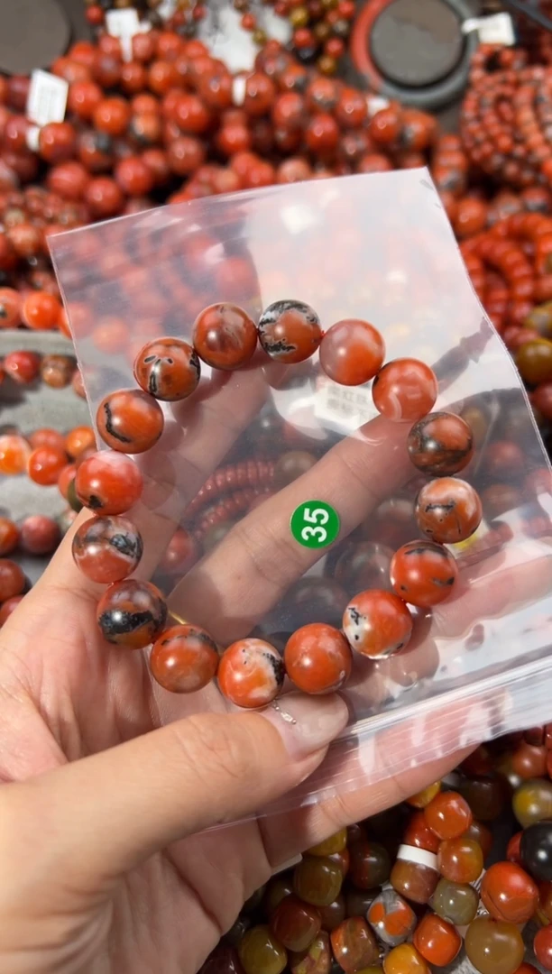 未镶嵌手串南红玛瑙12+