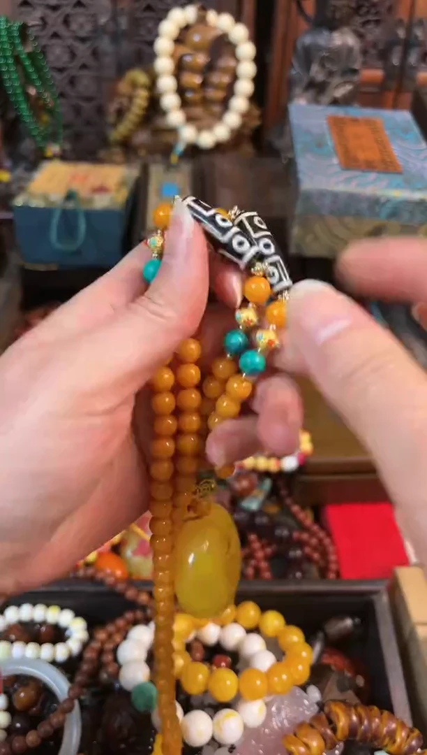 【闪购商品】蜜蜡颈饰未镶嵌闪购商品闪购商品闪购商品