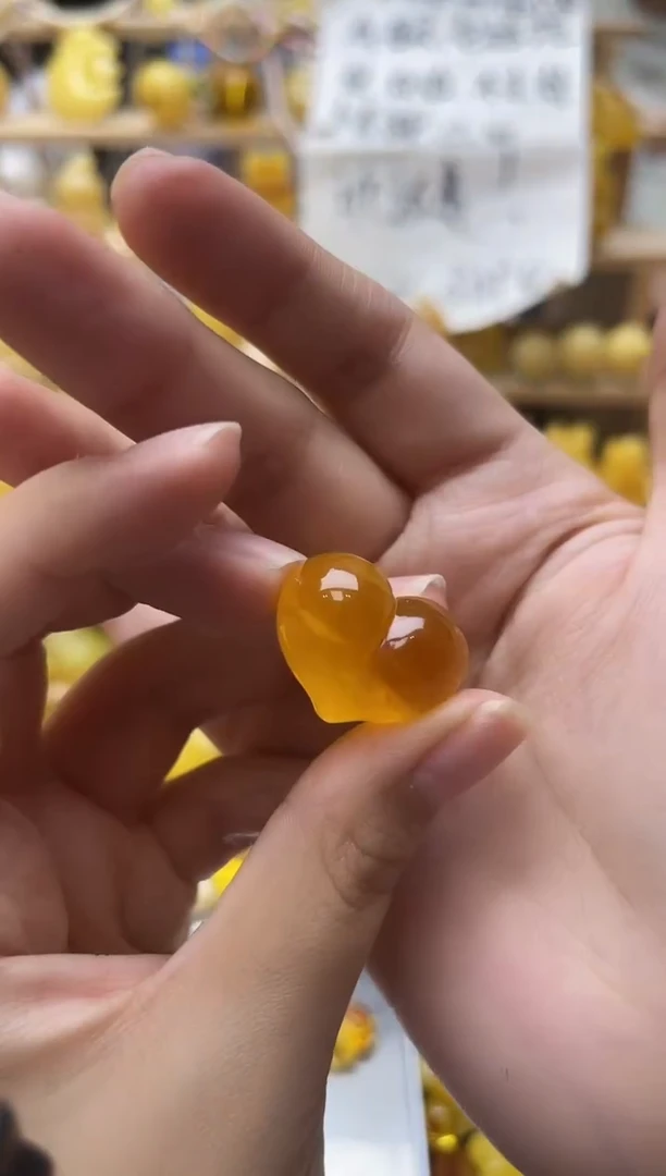 琥珀未镶嵌珠宝奇石137琥珀蜜蜡微瑕