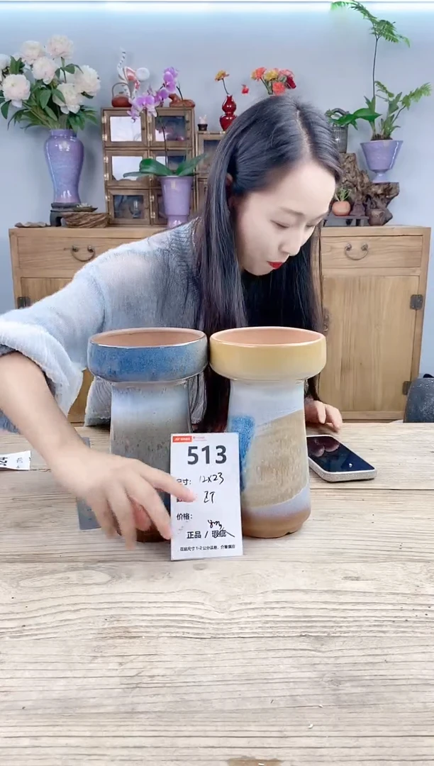 小玩子花盆直播号513