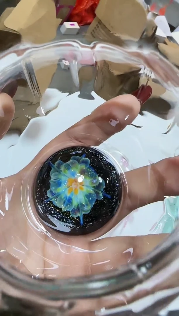 【闪购商品】黑金蓝花联军公道杯83