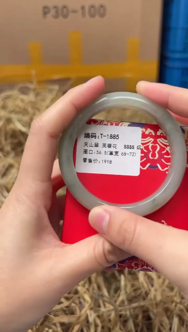 未镶嵌手镯石英质玉T-1885