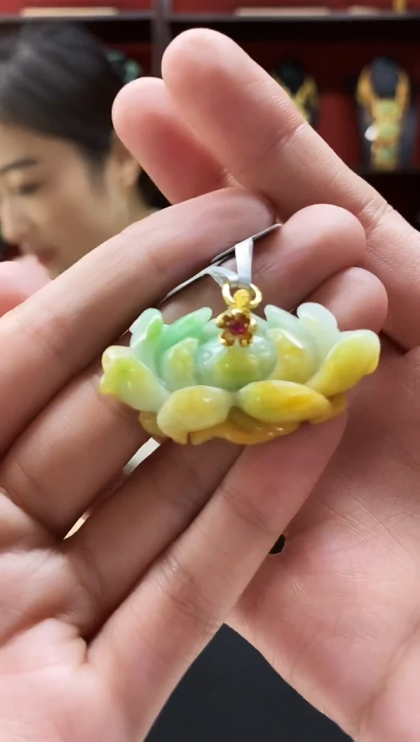 颈饰未镶嵌翡翠翡翠吊坠