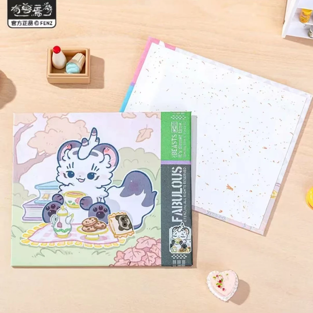 有兽焉-神兽餐厅系列【直播帮拆】色纸动漫卡通角色周边