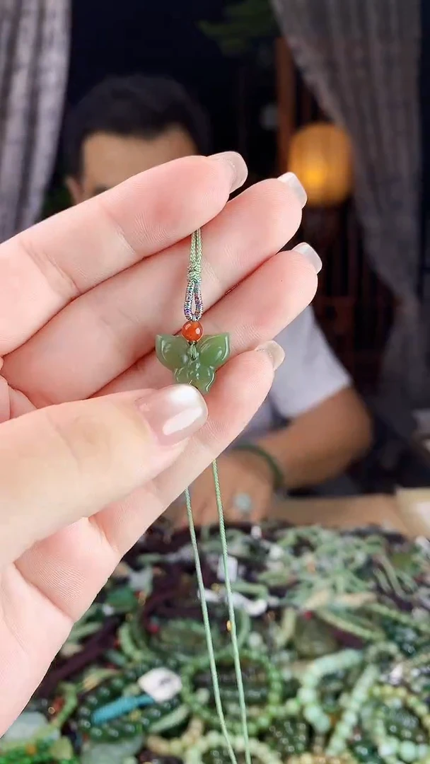 和田玉未镶嵌挂件多样性发货拍一发一