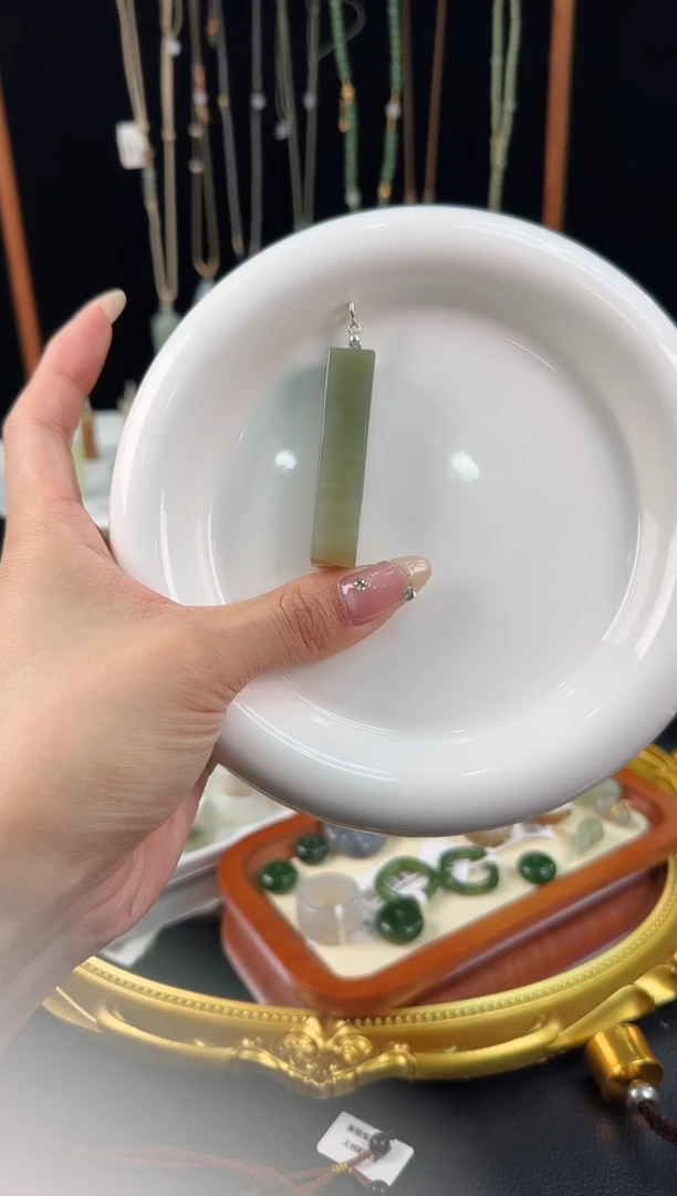 吊坠(不含链)未镶嵌和田玉009