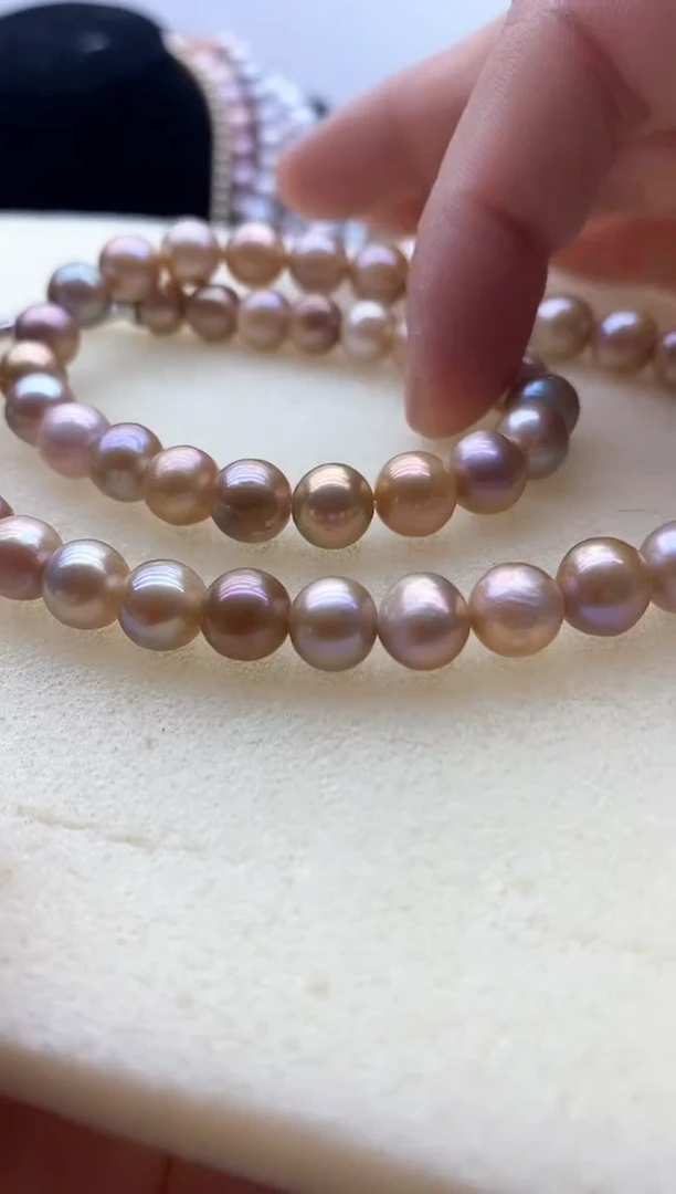 淡水珍珠钛钢颈饰253