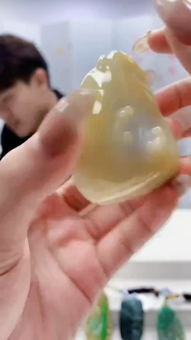 未镶嵌定制翡翠5145lr-毛货挂件13