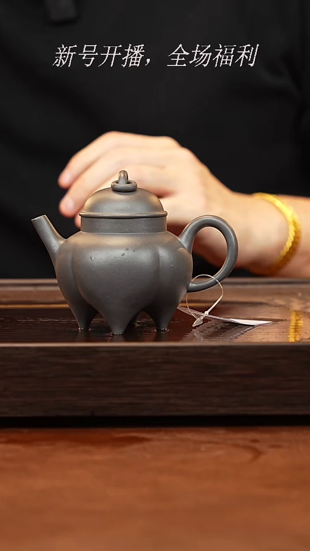 茶壶紫砂23y44青段单圈