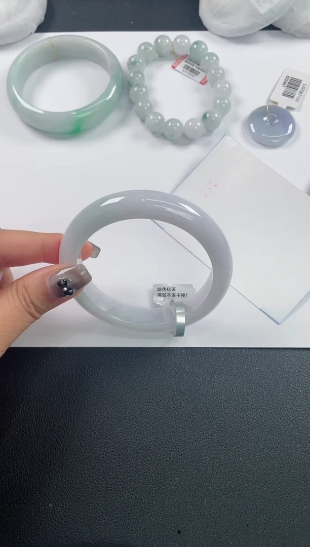 未镶嵌手镯翡翠基地发货H8996 58+