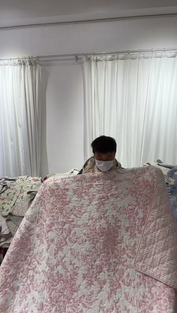 棉250*260纯棉床盖38号微瑕