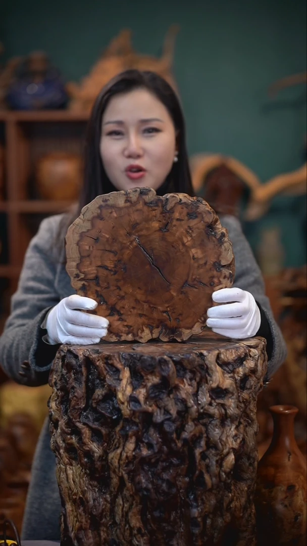 【闪购商品】枣木雷击枣木底座