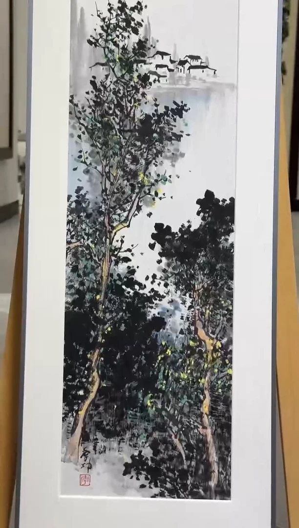 李老师--国画作品