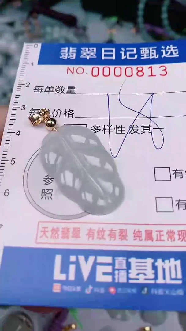 【闪购商品】翡翠颈饰未镶嵌00000813