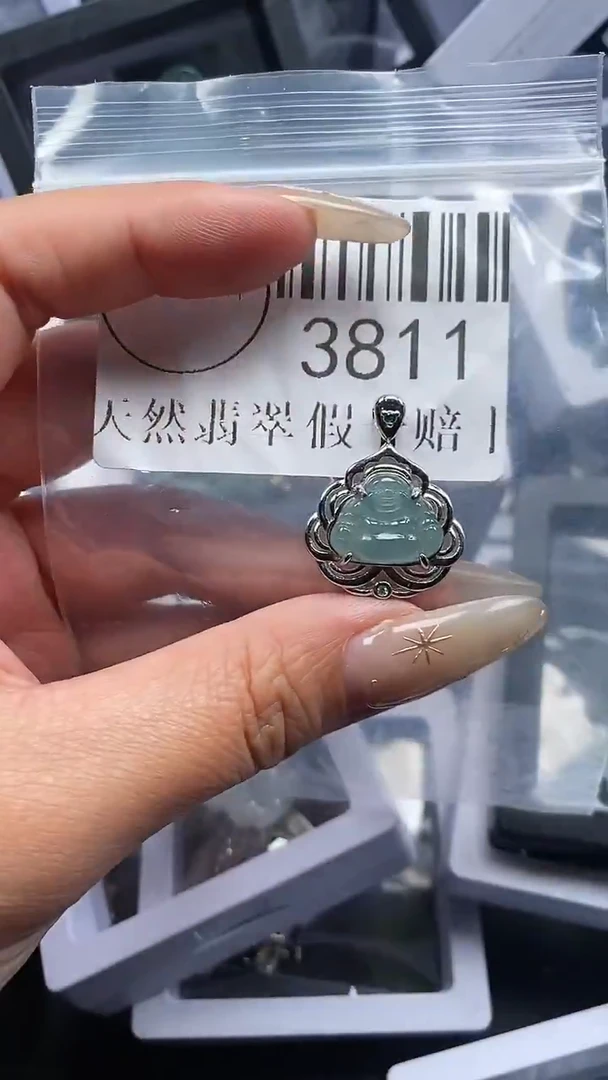 颈饰未镶嵌翡翠3811
