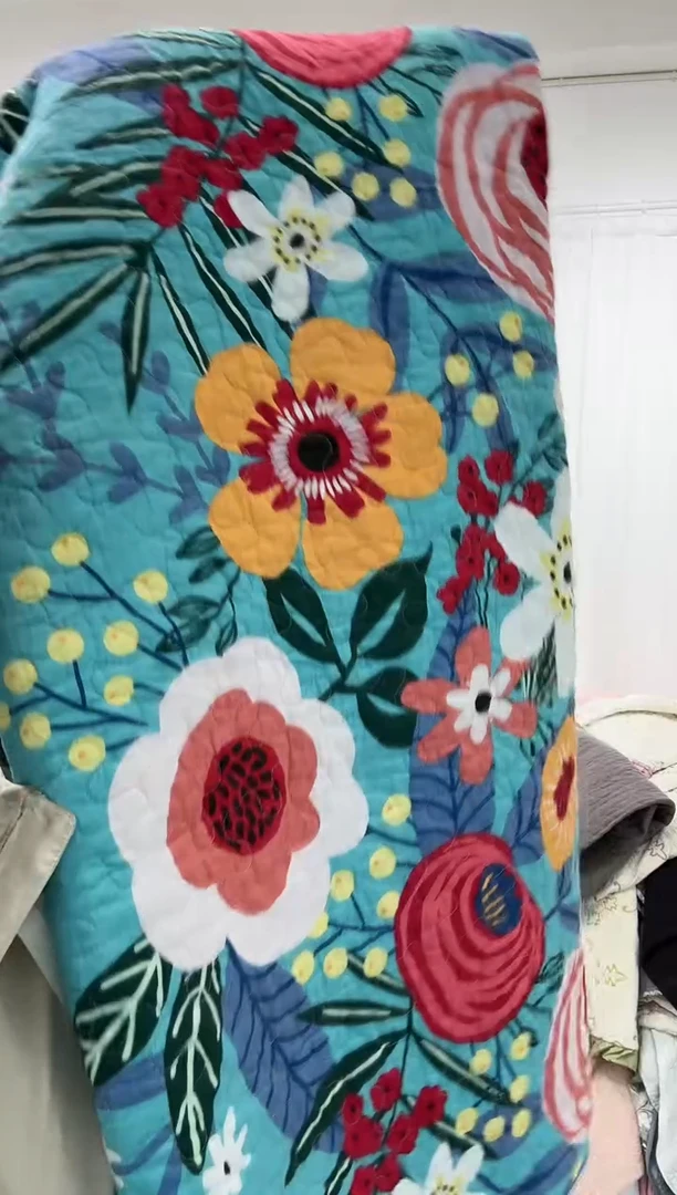 棉200*230纯棉床盖71号微瑕