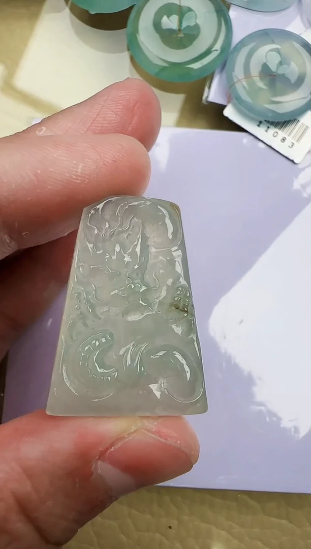 颈饰未镶嵌翡翠缅甸翡翠a货