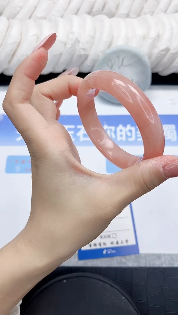 未镶嵌手镯石英质玉102-56