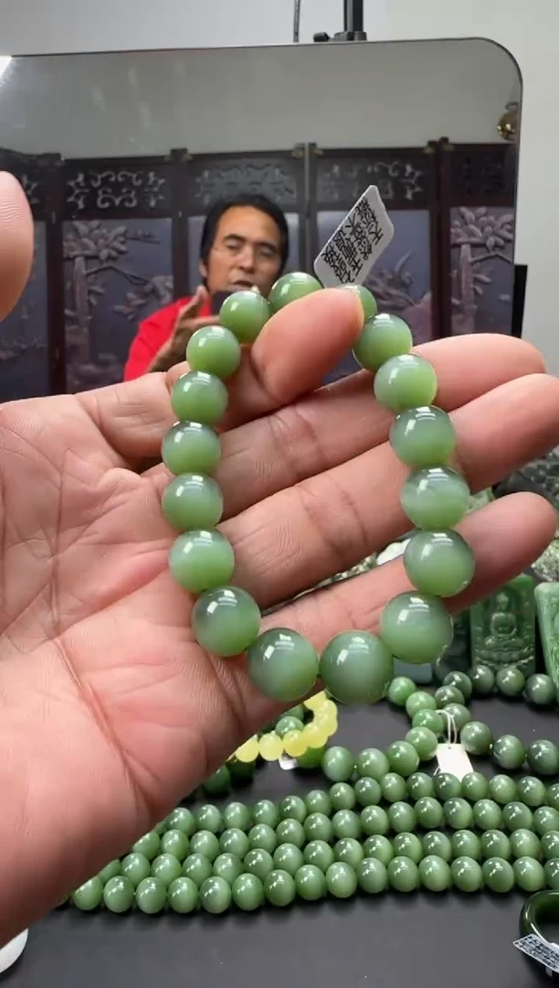 未镶嵌和田玉珠宝奇石手串