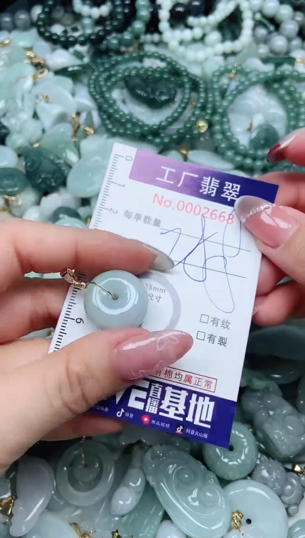 【闪购商品】翡翠吊坠(不含链)未镶嵌翡翠