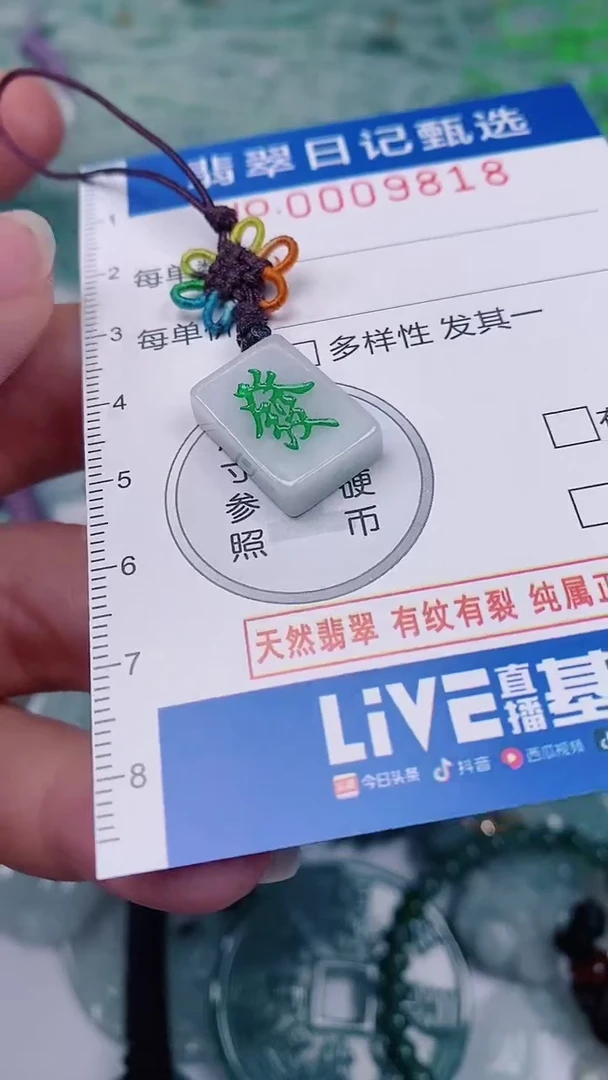 【闪购商品】翡翠颈饰未镶嵌00009818