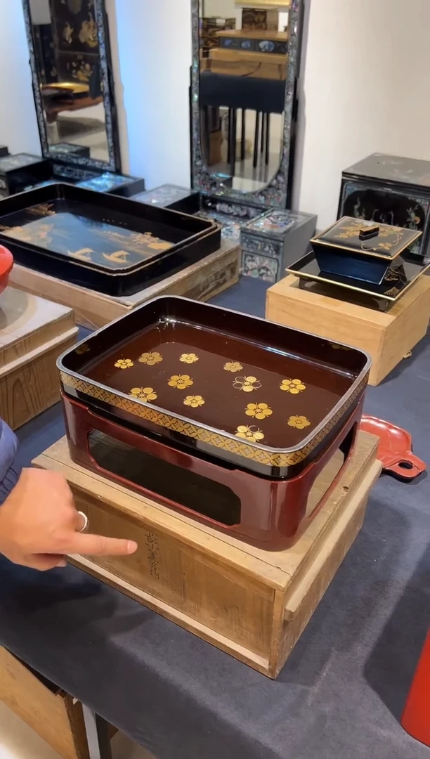 茶盘套组 大漆漆器大漆漆器