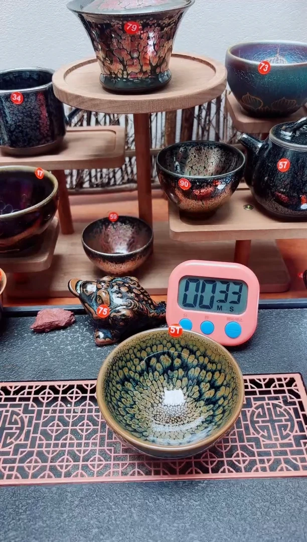 茶盏永****司51号建盏工匠茶器