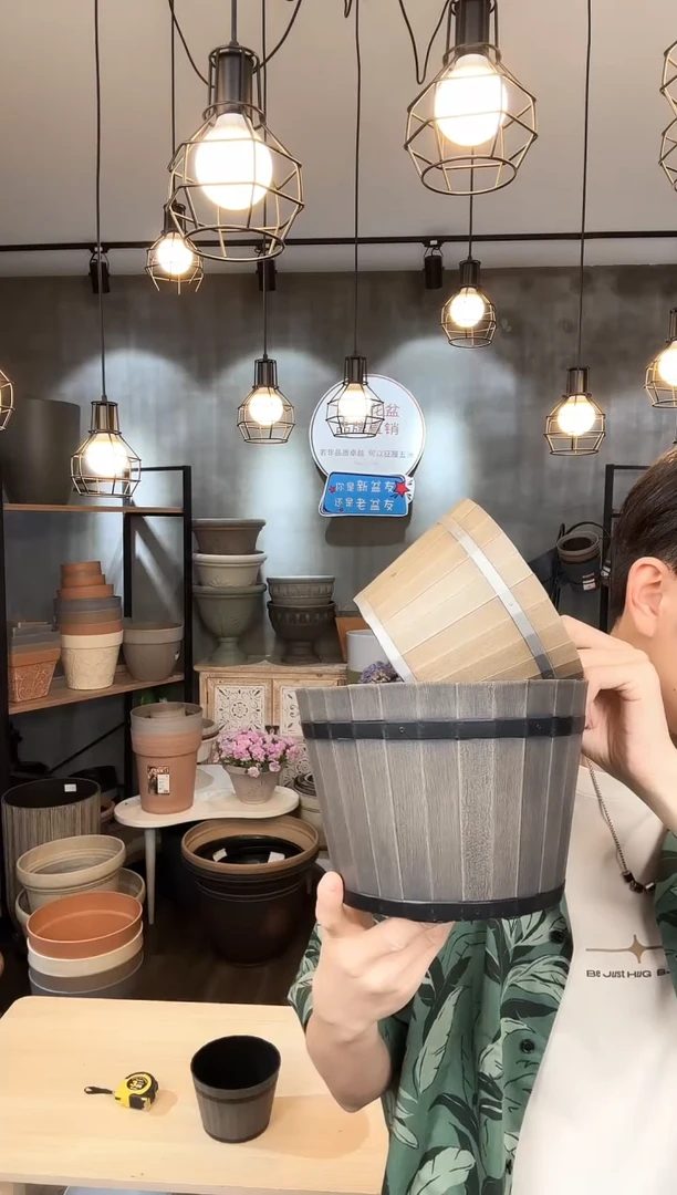 8寸雪松灰色1只 6寸雪松浅色1只无孔