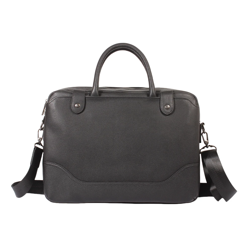 公文包男士时尚休闲单肩斜跨手提包男款真皮商务电脑包男包