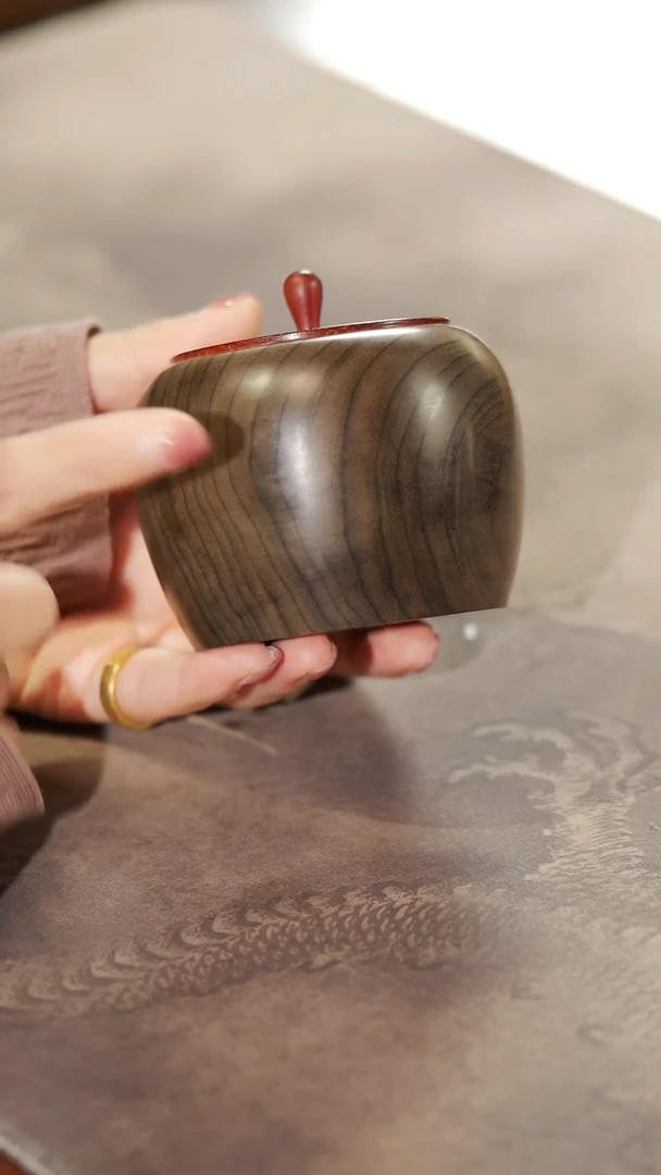 金丝楠696果香小茶叶罐