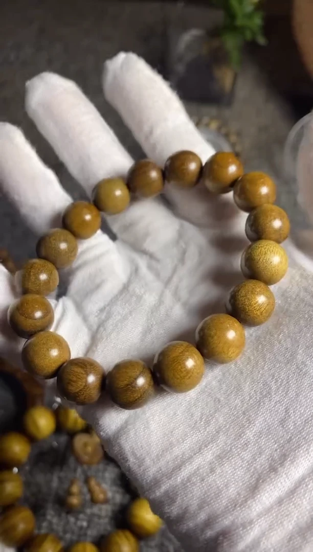 【闪购商品】楠木（金丝楠）手串/手链金丝楠木1.2单圈手串