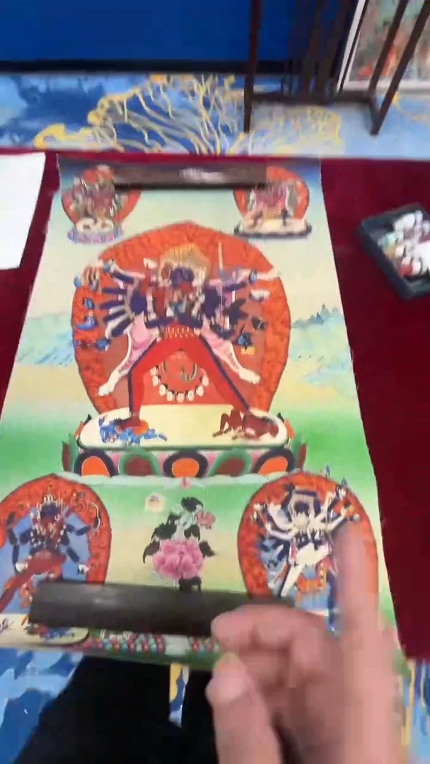 卷轴画唐卡16035