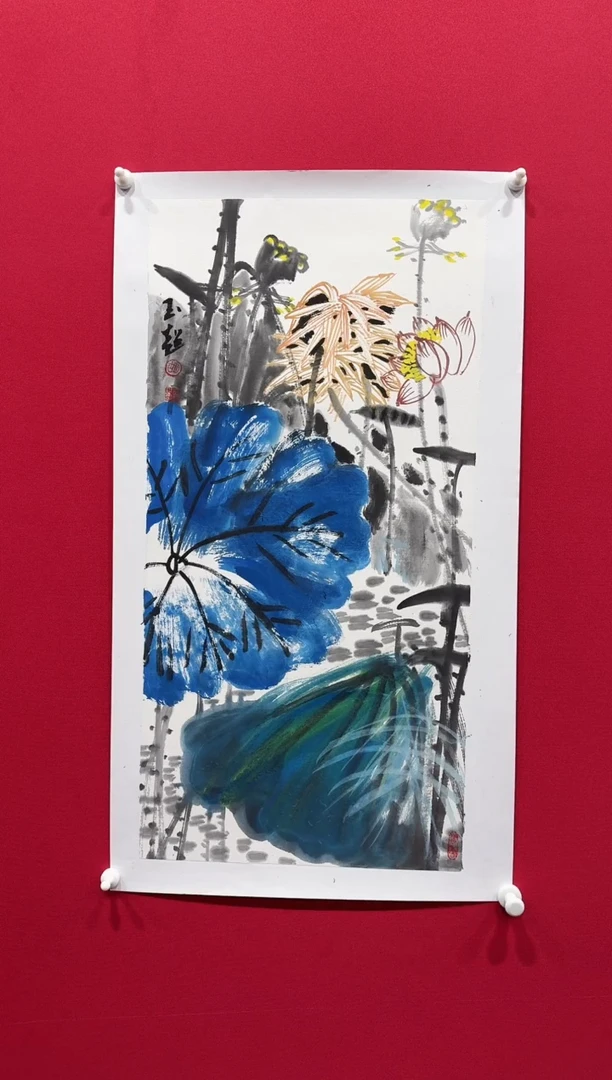 【闪购商品】国画胡玉超34*68.....