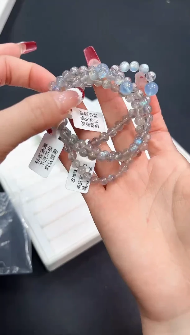 【闪购商品】水晶手串未镶嵌54R多样性发其一/1条默认微瑕