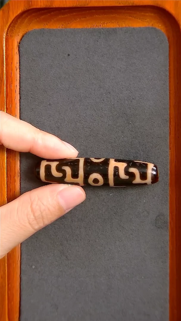 未镶嵌玛瑙/玉髓珠宝半成品上肯全手工莲师三眼14*60