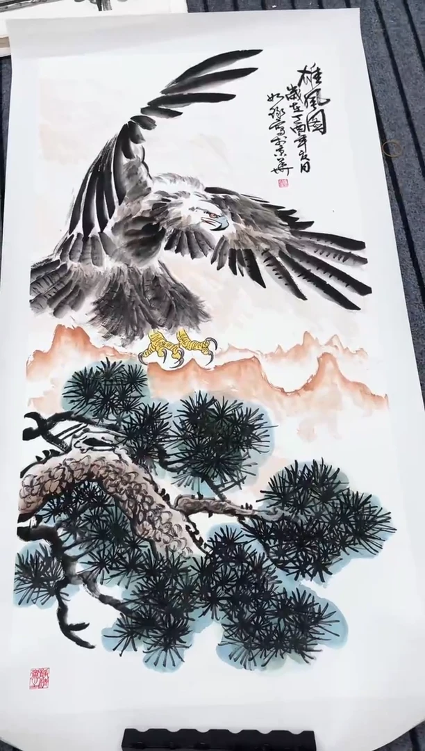 精品国画花鸟作品