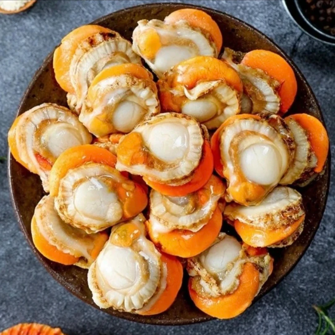 【5包扇贝尝尝鲜】新鲜扇贝无泥无沙 肉质紧实速冻锁鲜顺丰发货